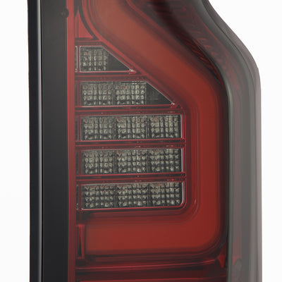 ALPHAREX - PRO-Series LED Tail Lights | Red Smoke | 19-23 Chevrolet Silverado 1500/20-23 Silverado 2500HD/3500HD-Tail Lights-Deviate Dezigns (DV8DZ9)