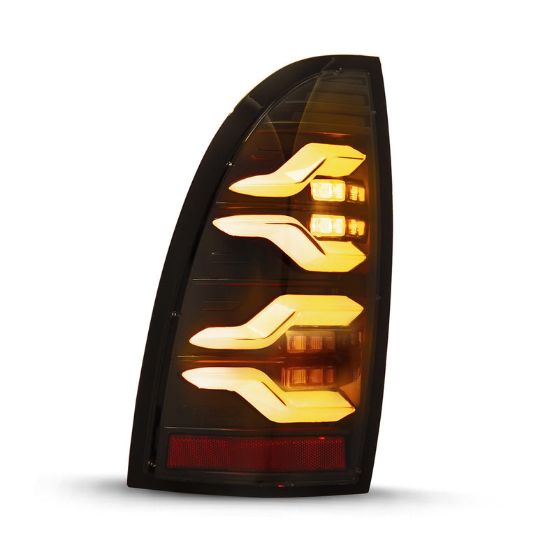 ALPHAREX - LUXX Tail Lights | Black | Toyota Tacoma 05-11-Lighting-Deviate Dezigns (DV8DZ9)