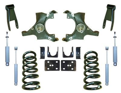 Trekline Motorsports | 1988-1991 C1500 Std Cab Only | 5"/7" Drop Kit with Shocks-Lowering Kits-Deviate Dezigns (DV8DZ9)