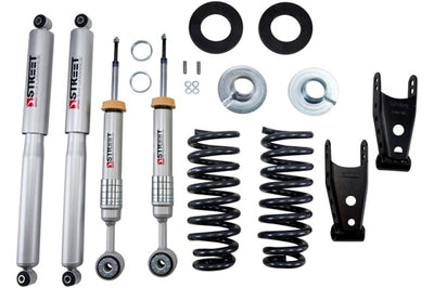 Belltech LOWERING KIT 09-13 Ford F-150 (All Cabs) Short Bed 2WD 2in-3in F/ 2in R Drop w/SP Shocks-Lowering Kits-Deviate Dezigns (DV8DZ9)