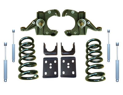 Trekline Motorsports | 1973-1987 C10/C15 | 6" Drop Kit (1.25") With Shocks-Lowering Kits-Deviate Dezigns (DV8DZ9)