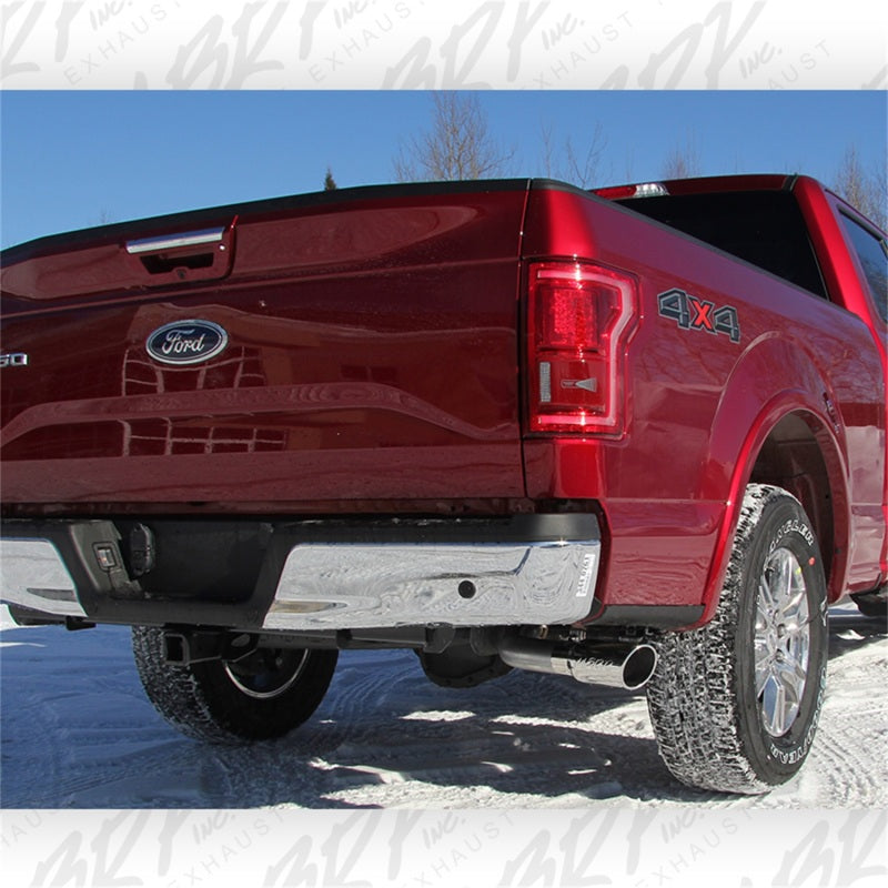 MBRP 2015 Ford F-150 5.0L 3in Cat Back Single Side Exit T409 Exhaust System-Catback-Deviate Dezigns (DV8DZ9)