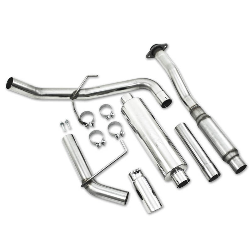 MBRP 11-12 Ford F150 3in Cat Back Single Side Exit T409 Exhaust System-Catback-Deviate Dezigns (DV8DZ9)