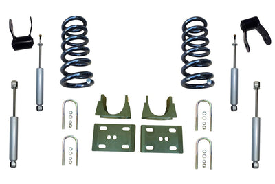 Trekline Motorsports | 1994-2001 Dodge Ram 1500 (2WD V8 Reg Cab) | 3"/5" Drop Kit With Shocks-Lowering Kits-Deviate Dezigns (DV8DZ9)