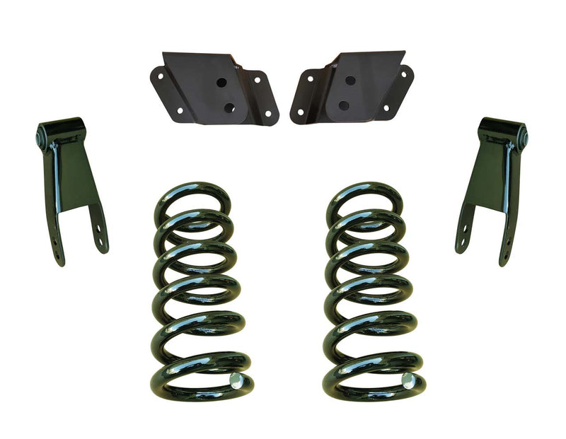 Trekline Motorsports | 1999-2006 Silverado/Sierra 1500 (V8) | 2"/4" Coil Drop Kit-Lowering Kits-Deviate Dezigns (DV8DZ9)