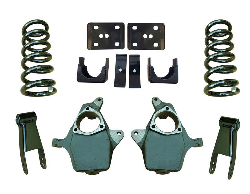 Trekline Motorsports | 1999-2006 Silverado/Sierra 1500 (V8) | 4"/7" Drop Kit-Lowering Kits-Deviate Dezigns (DV8DZ9)