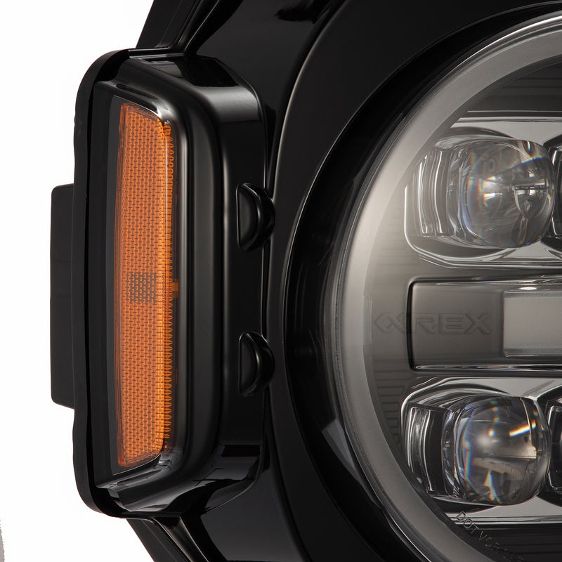 ALPHAREX - NOVA | Black | 2021-2023 Ford Bronco-Headlights-Deviate Dezigns (DV8DZ9)