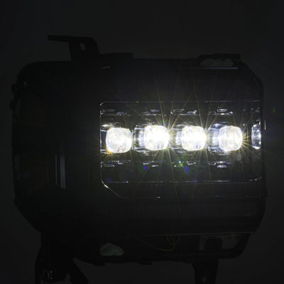 ALPHAREX - NOVA | Alpha-Black | Sierra 1500 / 2500HD / 3500HD | 14-18-Headlights-Deviate Dezigns (DV8DZ9)