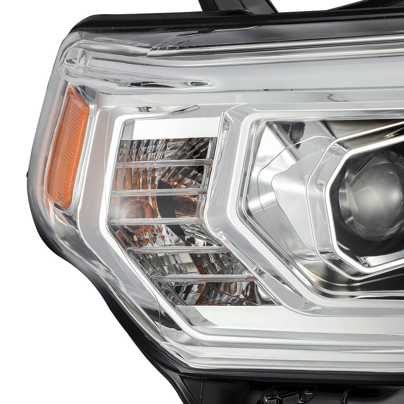 ALPHAREX - 14-20 Toyota 4Runner PRO-Series Projector Headlights Chrome-Lighting-Deviate Dezigns (DV8DZ9)