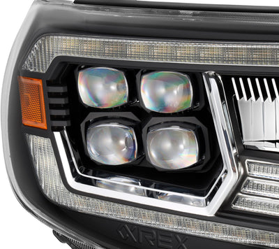 ALPHAREX - 05-11 Toyota Tacoma NOVA-Series LED Projector Headlights Black-Lighting-Deviate Dezigns (DV8DZ9)