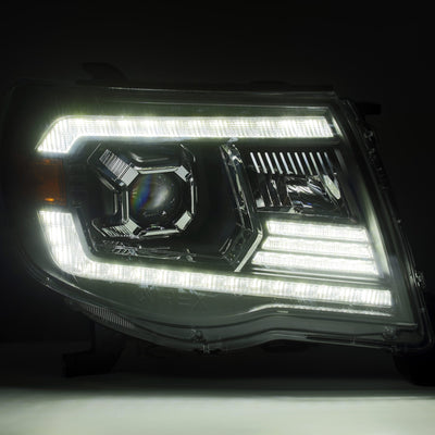 ALPHAREX - 05-11 Toyota Tacoma PRO-Series Projector Headlights Alpha-Black-Lighting-Deviate Dezigns (DV8DZ9)