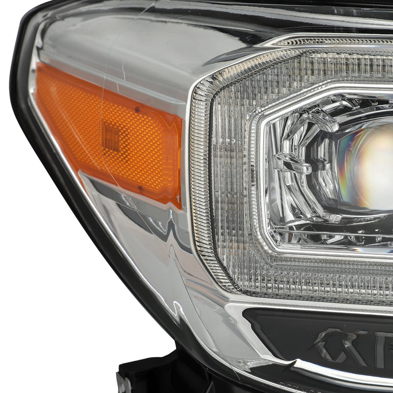 ALPHAREX - 16-20 Toyota Tacoma NOVA-Series LED Projector Headlights Chrome-Lighting-Deviate Dezigns (DV8DZ9)