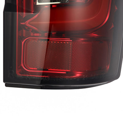 ALPHAREX - PRO | Red Smoke | 2017-2019 Ford Super Duty-Tail Lights-Deviate Dezigns (DV8DZ9)