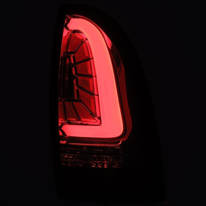 ALPHAREX - 05-15 Toyota Tacoma PRO-Series LED Tail Lights Red Smoke-Lighting-Deviate Dezigns (DV8DZ9)