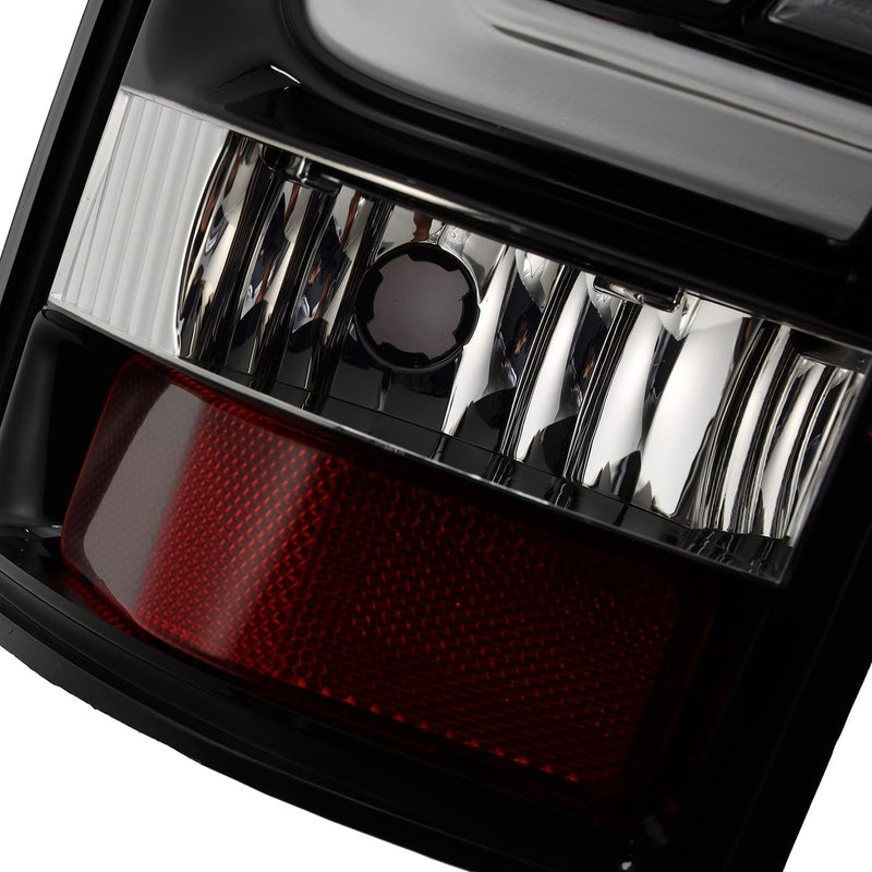 ALPHAREX - 05-15 Toyota Tacoma PRO-Series LED Tail Lights Jet Black-Lighting-Deviate Dezigns (DV8DZ9)