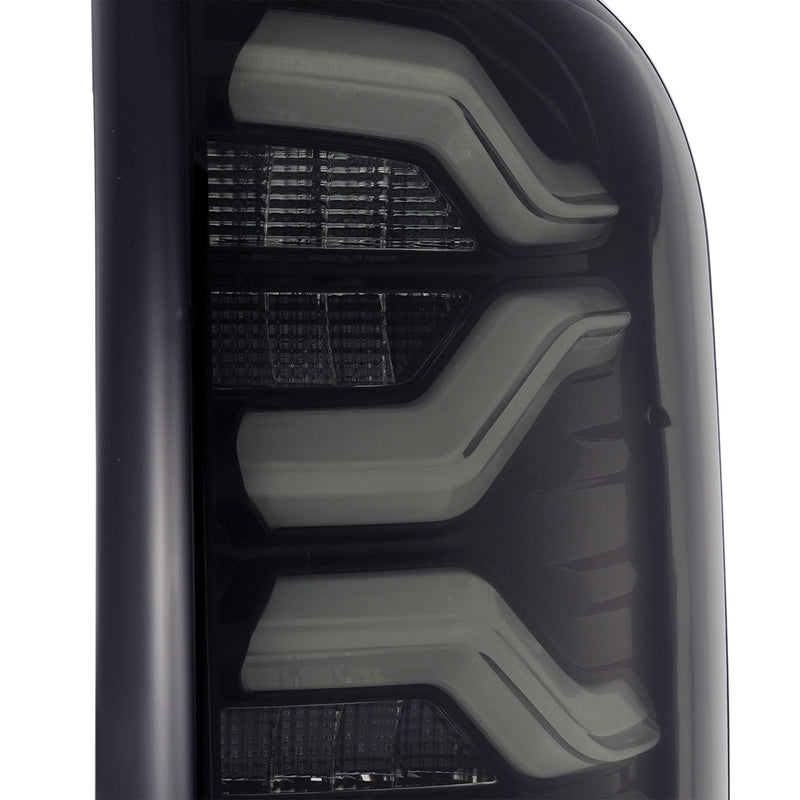 ALPHAREX - 16-20 Toyota Tacoma PRO-Series LED Tail Lights Jet Black-Lighting-Deviate Dezigns (DV8DZ9)