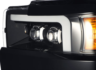 ALPHAREX - NOVA | Jet Black G2 | 2015-2019 Chevrolet Silverado 2500HD/3500HD-Tail Lights-Deviate Dezigns (DV8DZ9)