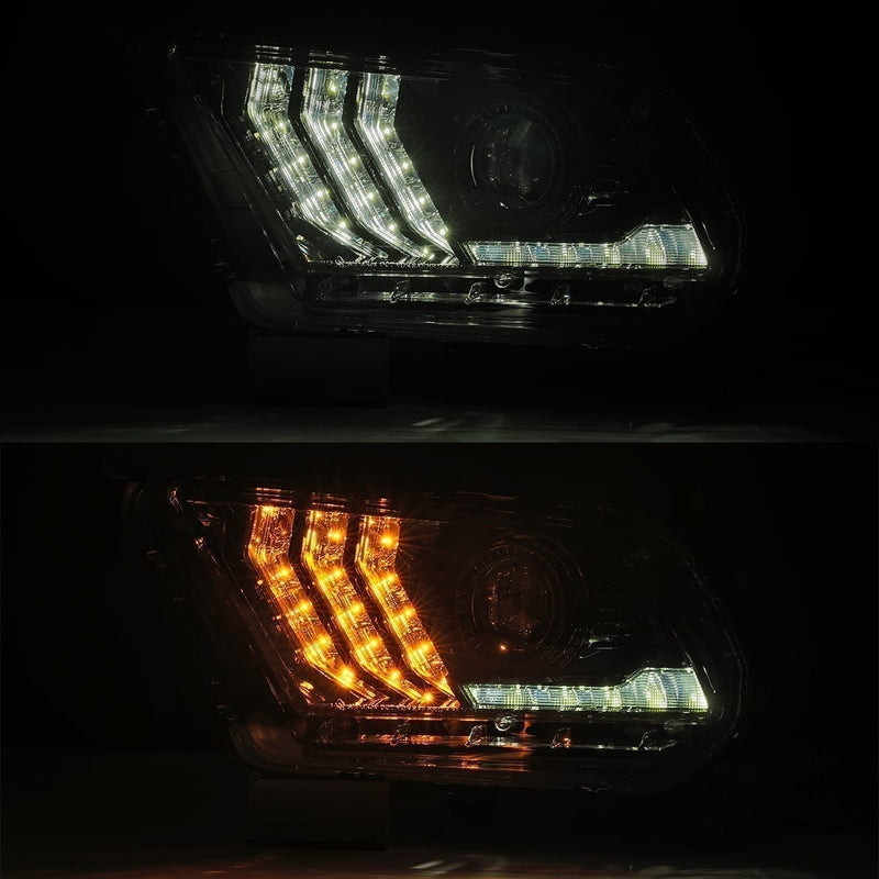 Alpharex - PRO | Alpha-Black | Ford Mustang | 10-12 (ETA mid of June)-Headlights-Deviate Dezigns (DV8DZ9)