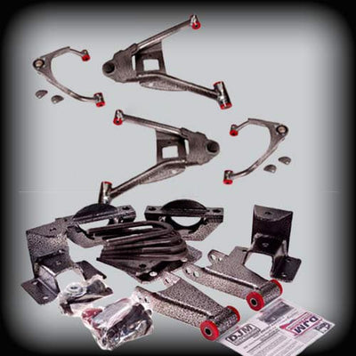 DJM - 2007-2015 Chevy/GMC Silverado 3/5 Lowering Kit (Cast Iron Steering Knuckles)-Lowering Kits-Deviate Dezigns (DV8DZ9)