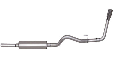 GIBSON PERFORMANCE - 2003-2006 TOYOTA TUNDRA EXTENDED CAB 3.4L-4.7L ALUMINIZED SINGLE SIDE EXHAUST-Cat-Back-Deviate Dezigns (DV8DZ9)