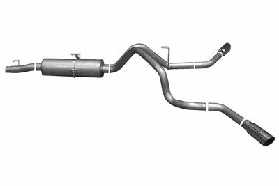 GIBSON PERFORMANCE - 2002-2003 DODGE RAM 1500 5.9L STAINLESS STEEL DUAL EXTREME EXHAUST-Cat-Back-Deviate Dezigns (DV8DZ9)