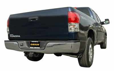 GIBSON PERFORMANCE - 2007-2021 TOYOTA TUNDRA 4.6L-5.7L EXTENDED CREW CAB STAINLESS STEEL DUAL SPORT EXHAUST-Cat-Back-Deviate Dezigns (DV8DZ9)