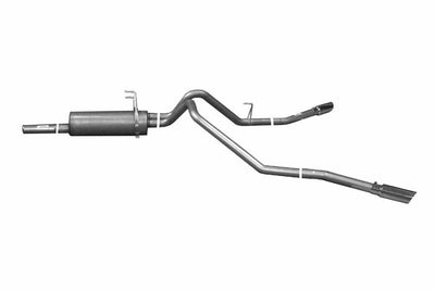 GIBSON PERFORMANCE - 2003-2006 TOYOTA TUNDRA EXTENDED CAB 3.4L-4.7L STAINLESS STEEL DUAL EXTREME EXHAUST-Cat-Back-Deviate Dezigns (DV8DZ9)