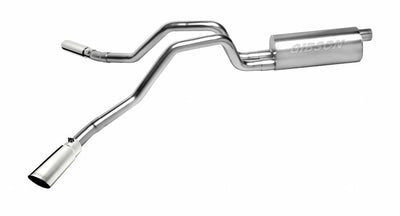 GIBSON PERFORMANCE - 2009-2010 FORD F-15 4.2L/4.6L/5.4L F-150 RAPTOR STAINLESS STEEL DUAL EXTREME EXHAUST-Cat-Back-Deviate Dezigns (DV8DZ9)
