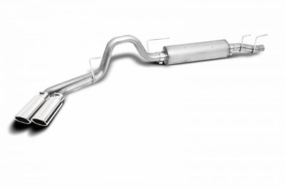 GIBSON PERFORMANCE - 2021-2022 FORD F-150 2.7L/3.3/3.5L STAINLESS STEEL DUAL SPORT EXHAUST-Cat-Back-Deviate Dezigns (DV8DZ9)