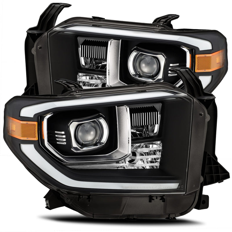 ALPHAREX - 14-20 Tundra LUXX-Series LED Headlights Black-Lighting-Deviate Dezigns (DV8DZ9)