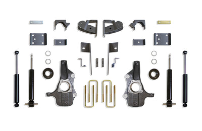 Maxtrac - 2019-2022 Chevy Silverado 1500 2WD/4WD 3/5 Lowering Kit-Lowering Kits-Deviate Dezigns (DV8DZ9)