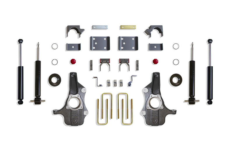 Maxtrac - 2019-2023 Chevrolet Silverado 1500 2WD 4/6 Lowering Kit KS331946S-Lowering Kits-Deviate Dezigns (DV8DZ9)