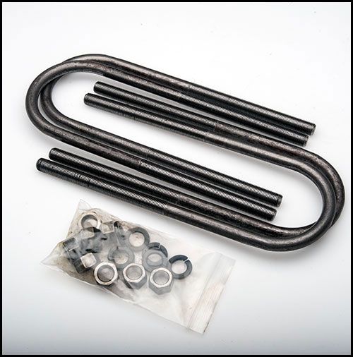 DJM - Replacement U-Bolt Set for Universal Lowering Block Kits - Toyota Pickup-Lowering Kits-Deviate Dezigns (DV8DZ9)