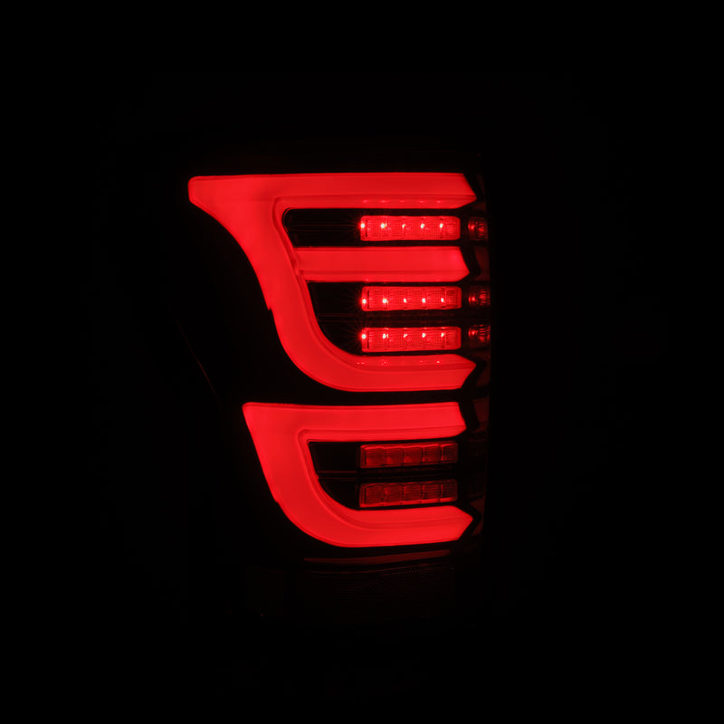 ALPHAREX - LUXX | Black-Red | 2007-2013 Toyota Tundra-Tail Lights-Deviate Dezigns (DV8DZ9)