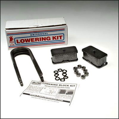 DJM - 2004-2014 Chevy Colorado 4 Inch Steel Lowering Block Kit-Lowering Kits-Deviate Dezigns (DV8DZ9)
