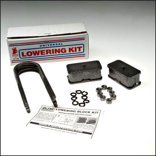 DJM - 2004-2014 Chevy Colorado 2 Inch Steel Lowering Block Kit-Lowering Kits-Deviate Dezigns (DV8DZ9)