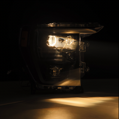ALPHAREX - 21-22 Ford F150 PRO-Series LED Projector Headlights Alpha-Black (Pre-Order Now) (ETA end of Jan)-Headlights-Deviate Dezigns (DV8DZ9)