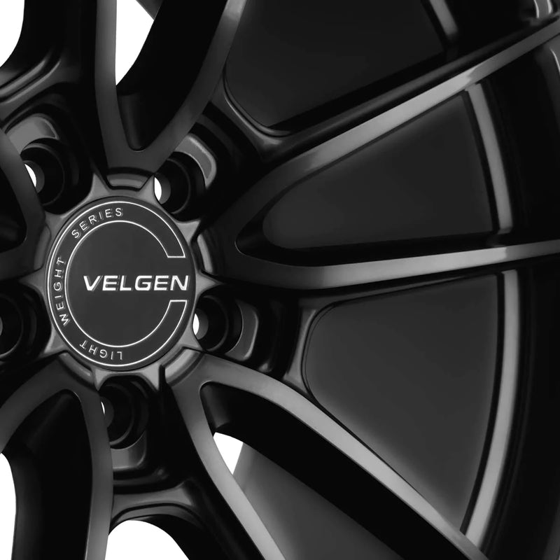VELGEN - VF5 | Satin Black-Wheels-Deviate Dezigns (DV8DZ9)