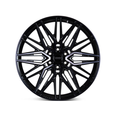 VOSSEN - HF6-5 | Tinted Gloss Black-Wheels-Deviate Dezigns (DV8DZ9)