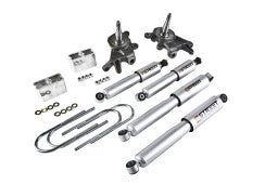 Belltech | 1998-2000 Nissan Frontier 2WD 2"-3" | Front And Rear Complete Kit W/ Street Performance Shocks-Lowering Kits-Deviate Dezigns (DV8DZ9)