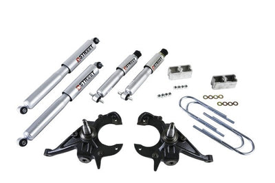Belltech | 1982-2004 S10/S15 | Front And Rear Complete Kit W/ Street Performance Shocks-Lowering Kits-Deviate Dezigns (DV8DZ9)
