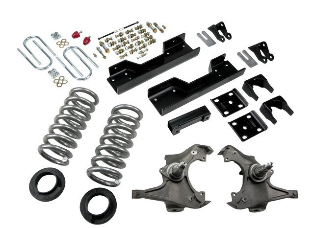 Belltech | 1997-2000 C2500/C3500 4"-8" | Front And Rear Complete Kit W/O Shocks-Lowering Kits-Deviate Dezigns (DV8DZ9)