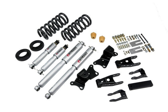 Belltech | 1990-1996 C2500(Ext)/1992-1996 C3500(Crew Cab) 2"-4" | Front And Rear Complete Kit W/ Street Performance Shocks-Lowering Kits-Deviate Dezigns (DV8DZ9)