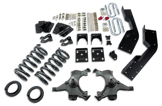 Belltech | 1995-1999 C1500 Suburban 4-5"-7" | Front And Rear Complete Kit W/O Shocks-Lowering Kits-Deviate Dezigns (DV8DZ9)