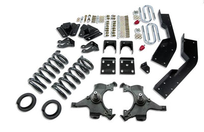 Belltech | 1992-1994 C1500 Suburban 4-5"-7" | Front And Rear Complete Kit W/O Shocks-Lowering Kits-Deviate Dezigns (DV8DZ9)