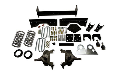 Belltech | 1994-1999 Dodge Ram 1500 2WD V8 (Ext Cab) 4-5"-6-7" | Front And Rear Complete Kit W/O Shocks-Lowering Kits-Deviate Dezigns (DV8DZ9)
