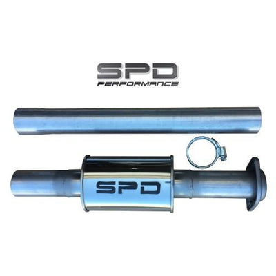SPD Performance - True 3" Performance Resonated Pipe - Standard Length | F-150 2011-2020-Resonators-Deviate Dezigns (DV8DZ9)