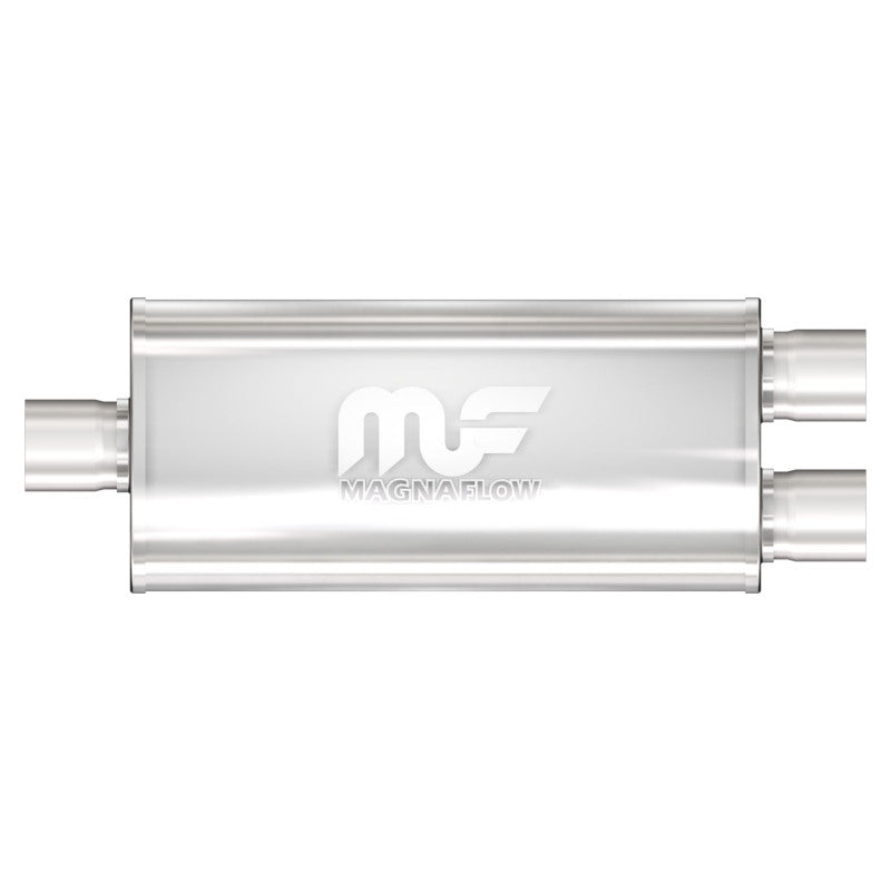 MagnaFlow Muffler Mag SS 5X8 14 3/2.5-Muffler-Deviate Dezigns (DV8DZ9)
