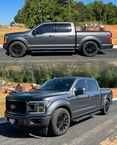 DV8DZ9 - D2 Lowering Kit | Ford F150 2015-2020 | 2"F / 4" R | 2wd-Lowering Kit-Deviate Dezigns (DV8DZ9)