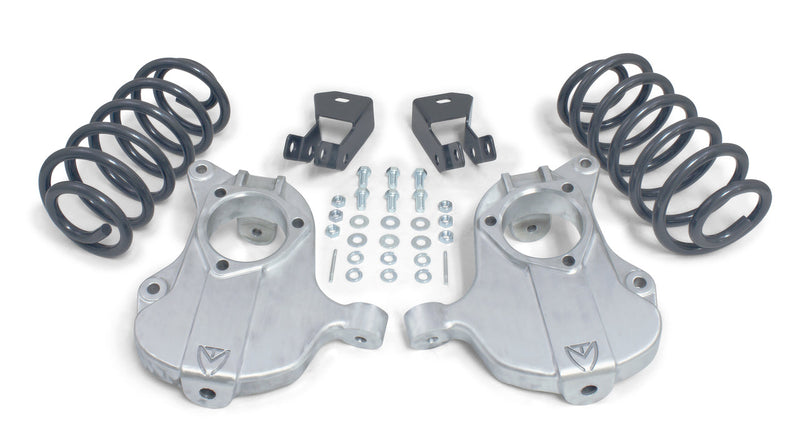 Maxtrac - 2015-2020 Chevy Suburban 2WD/4WD (Non-Autoride) 2/4 Lowering Kit-Lowering Kits-Deviate Dezigns (DV8DZ9)
